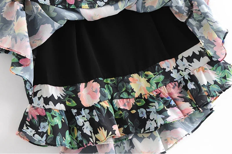 floral mini dress