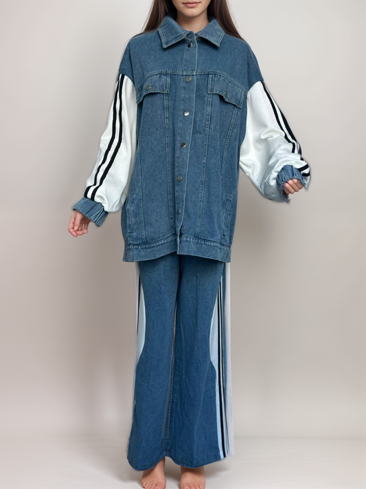 Veloura | Denim Set