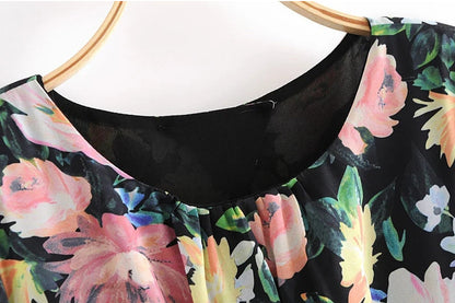 floral mini dress 